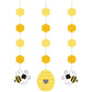 Bumblebee Baby Bumblebee Baby Shower Hanging Decorations - 3ct