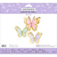 Shimmering Butterfly Table Centerpiece Decoration Kit - 3pcs