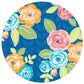 Floral Bold and Beautiful 10" Paper Plates - 50ct