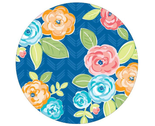 Floral Bold and Beautiful 10" Paper Plates - 50ct