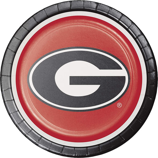 University of Georgia Dinner Plates - 24ct