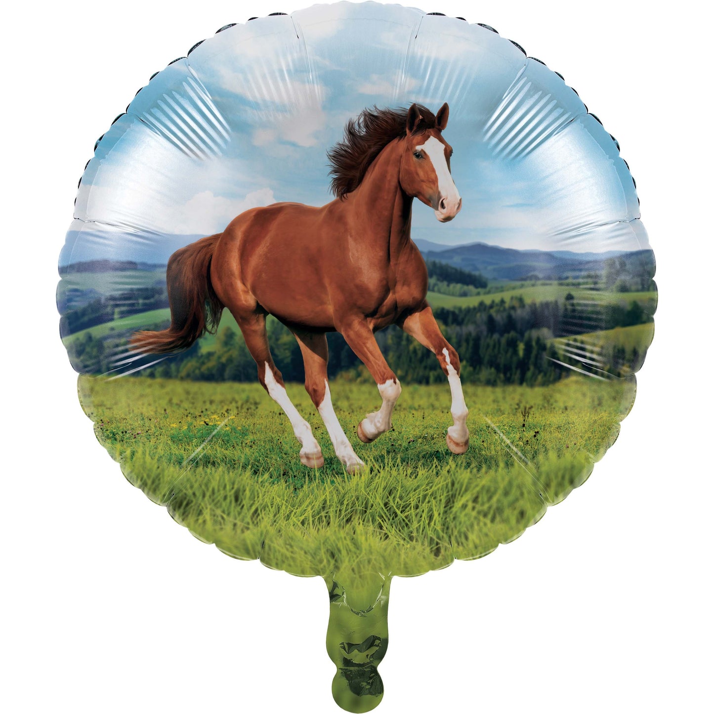 Horse and Pony Wild Horse Mylar Balloon - 1ct