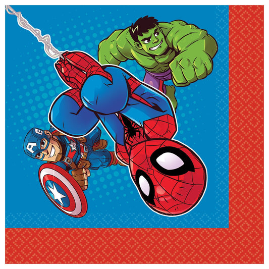 Marvel Super Hero Adventures Luncheon Napkins - 16ct