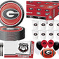 University of Georgia Party Supplies Bundle | UGA Plates | UGA Napkins | UGA Cups | UGA Table Cover | UGA Balloons