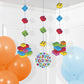 Block Bash Building Block Party Hanging Cutouts - 3ct