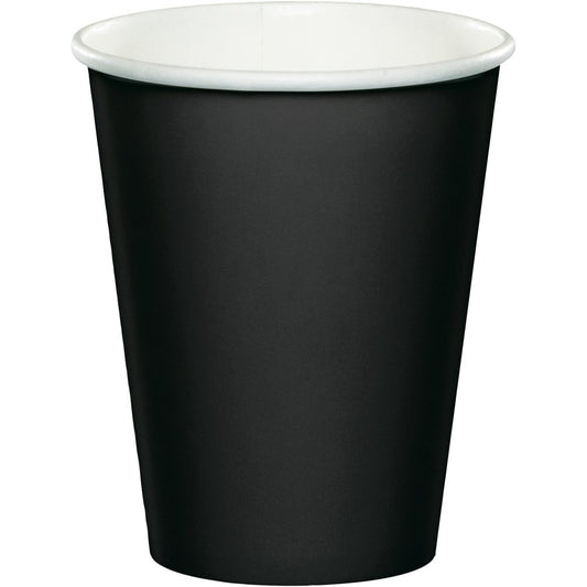 Black Paper 9oz Paper Cup - 8ct