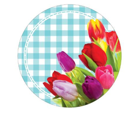 Spring Tulips 7" Plates - 55ct