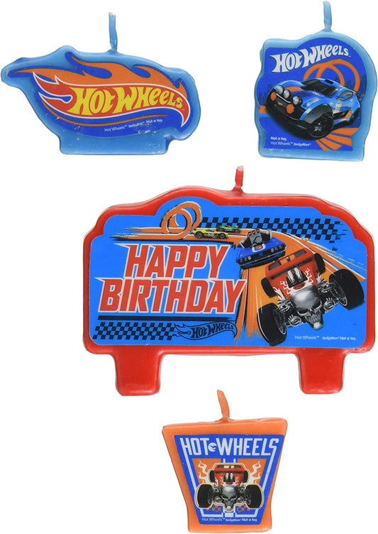 Hot Wheels Wild Racer Birthday Candles