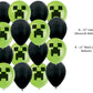 Minecraft Balloon Bundle w/ Giant 25" x 23" Foil Balloon