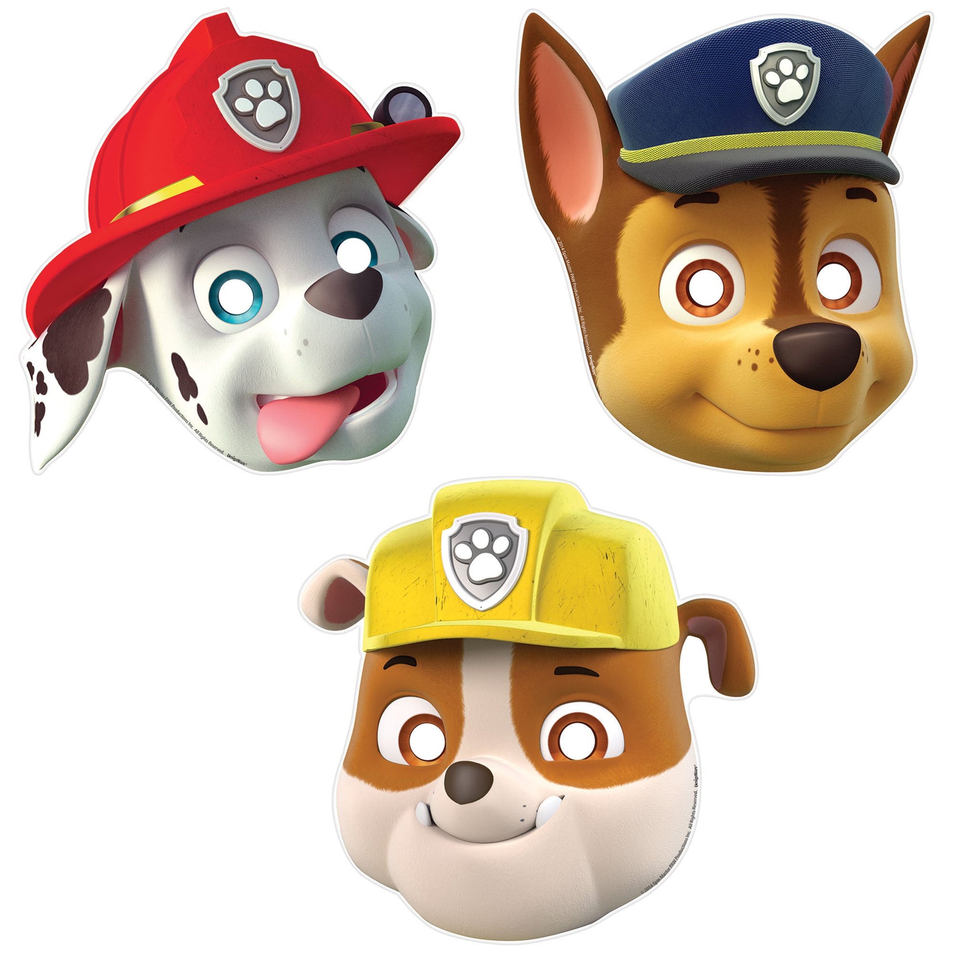 Paw Patrol Paper Masks - 8ct – PandoraParty