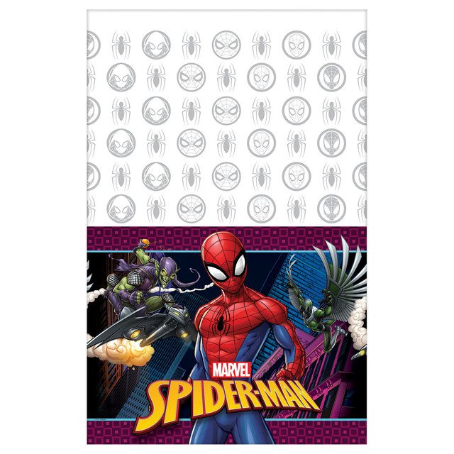 Spider-Man Webbed Wonder Plastic Table Cover - 54 x 96"
