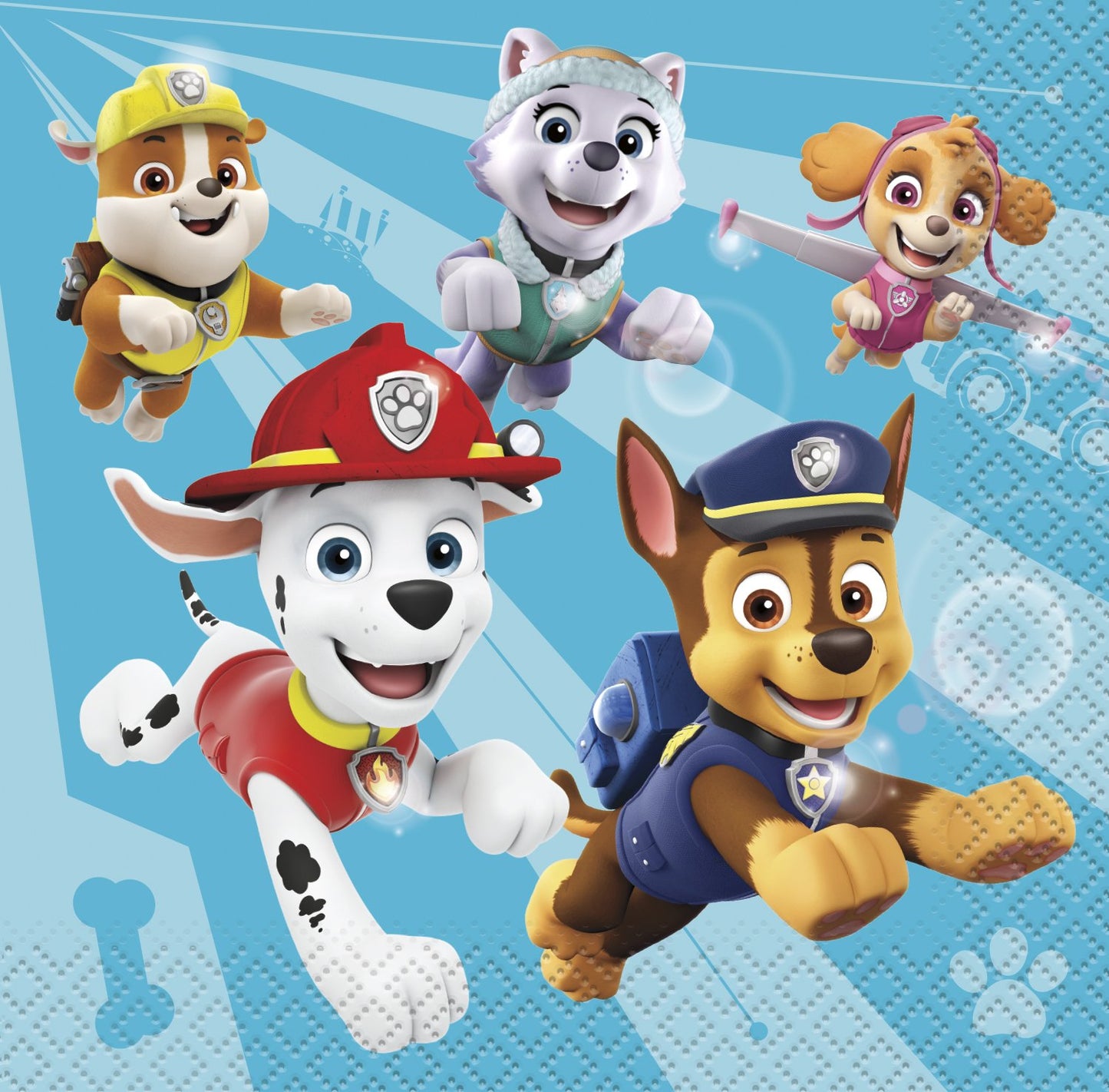 Paw Patrol Beverage Napkins - 16ct