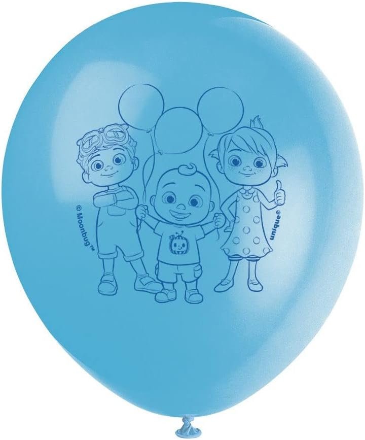 Cocomelon 12" Latex Balloons - 8ct