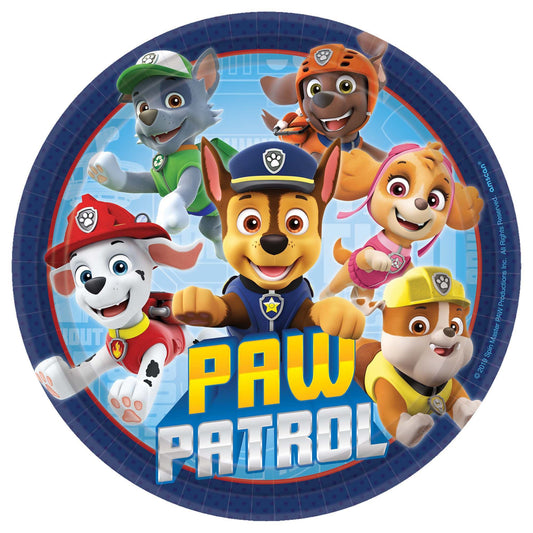 Paw Patrol Adventures 7" Dessert Plates - 8ct