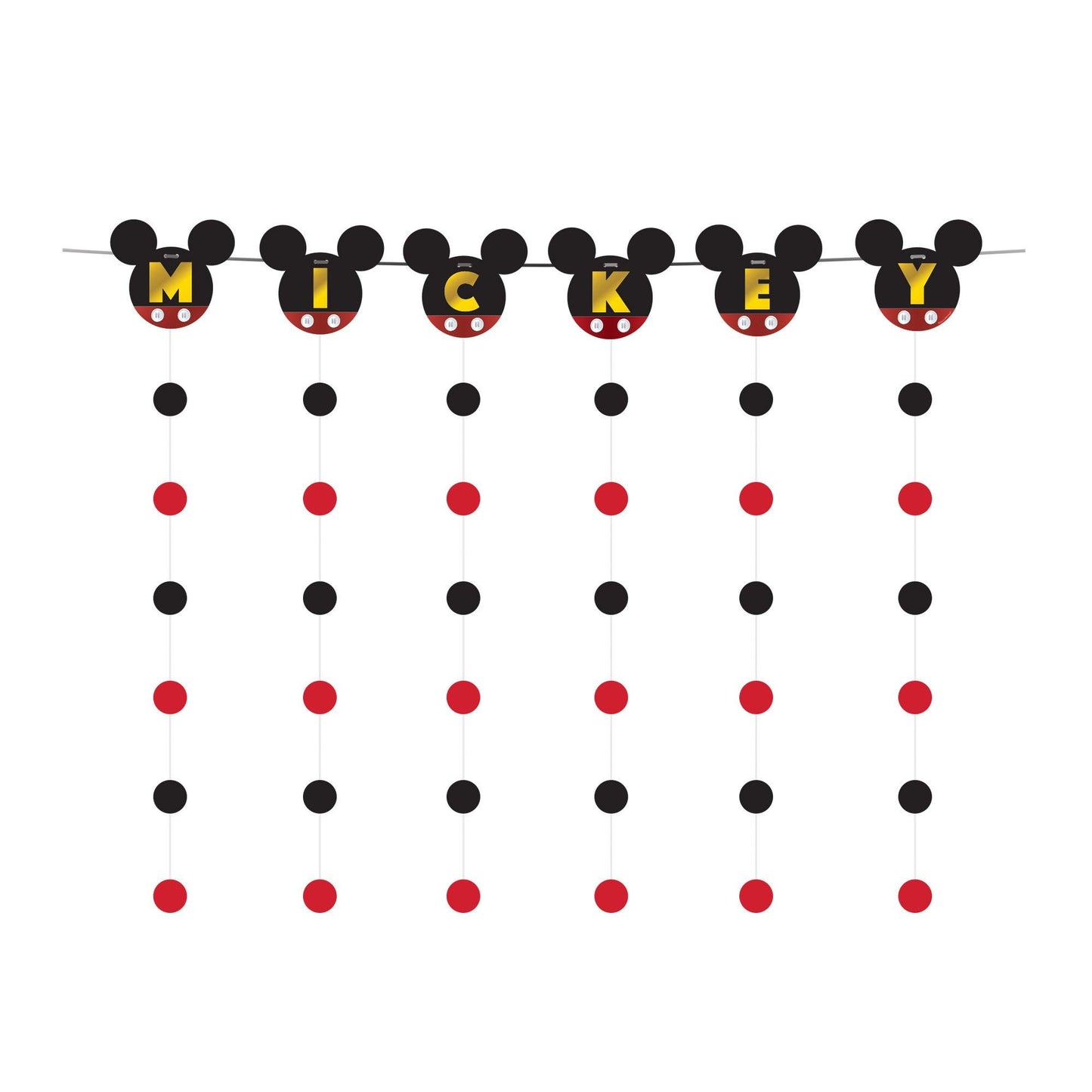 Mickey Mouse Forever Banner String Decoration Kit