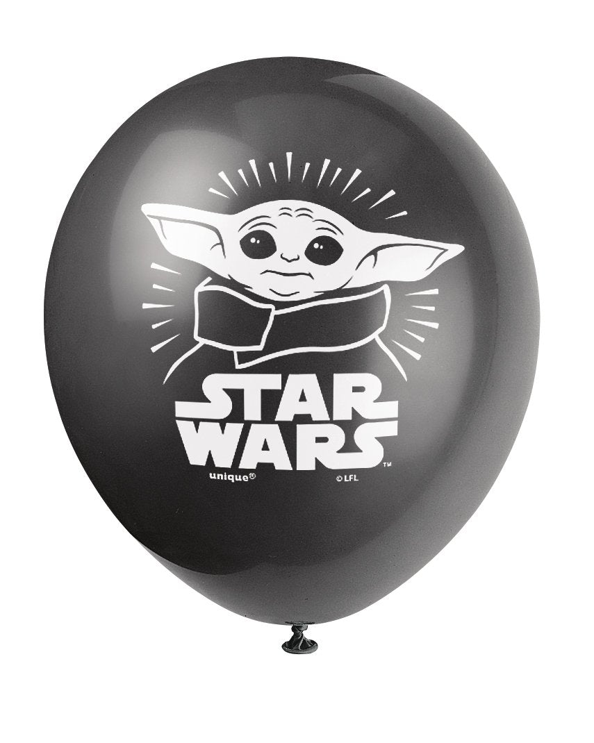 Star Wars Mandalorian The Child 12" Latex Balloons