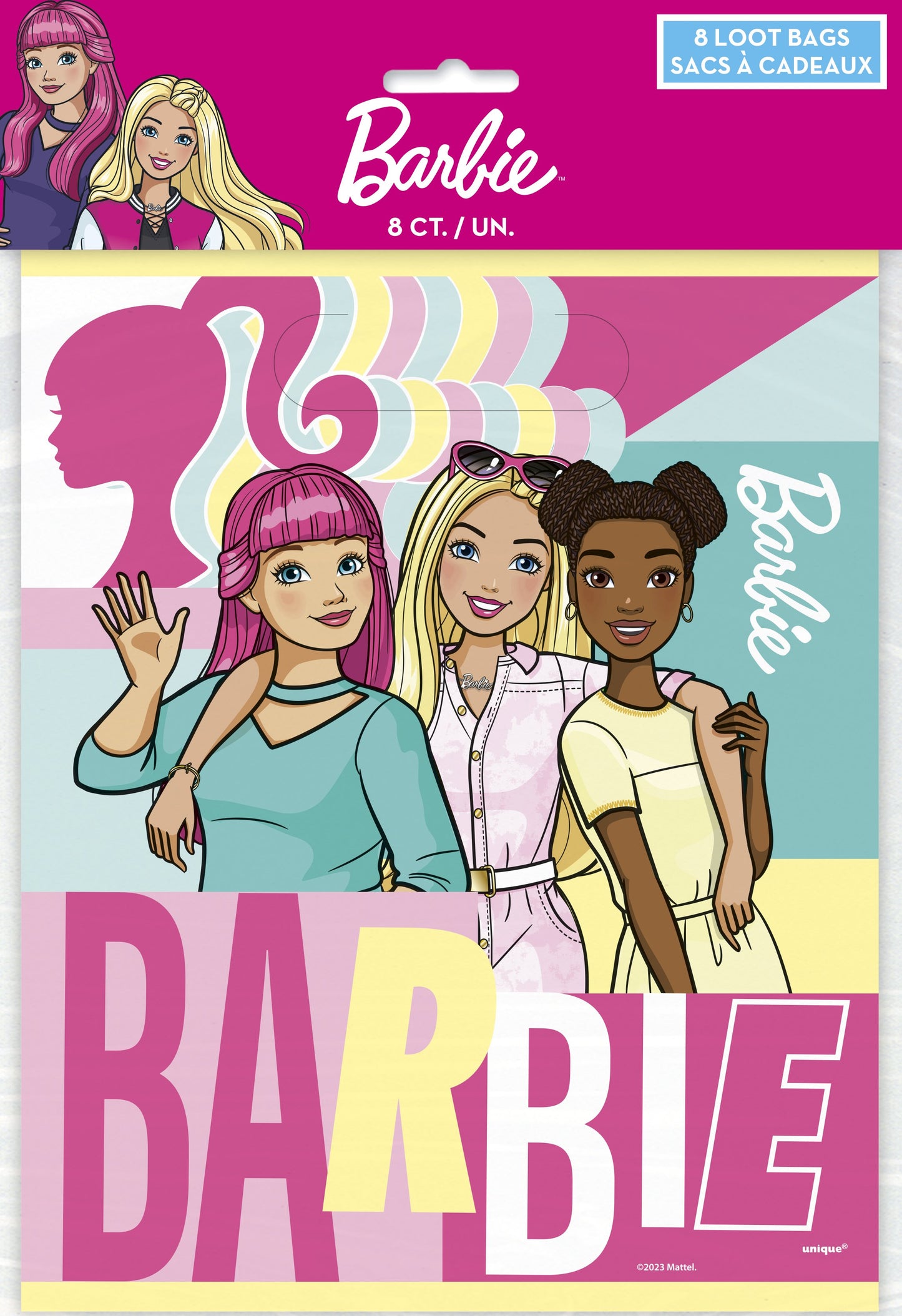 Barbie Loot Bags - 8ct