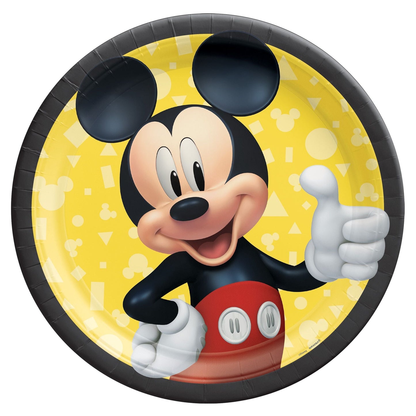 Mickey Mouse Forever 9" Round Plates - 8ct