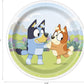 Bluey Birthday Party Supplies | Bluey Decorations | Bluey Plates | Bluey Napkins | Bluey Tableware - Serves 16