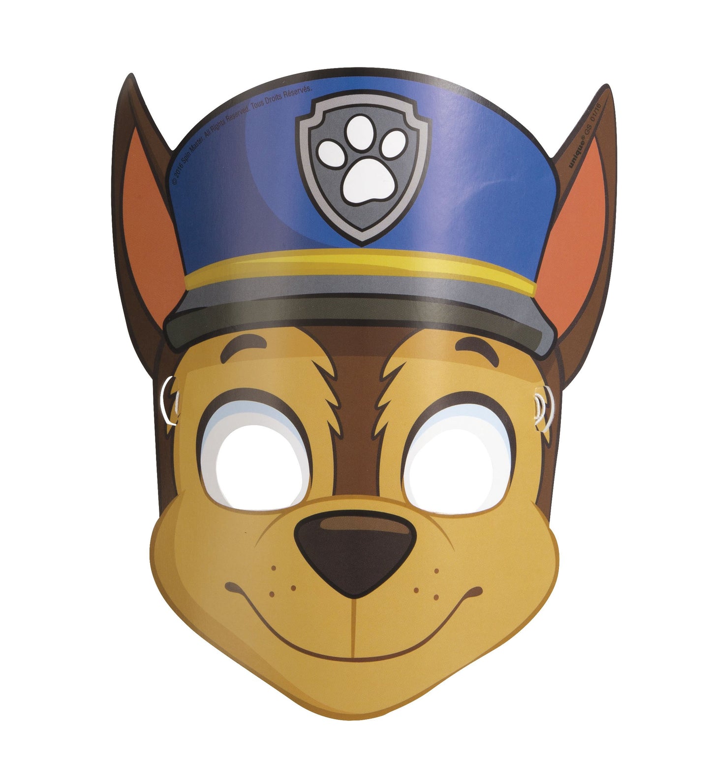 Paw Patrol Party Favor Masks - 8ct