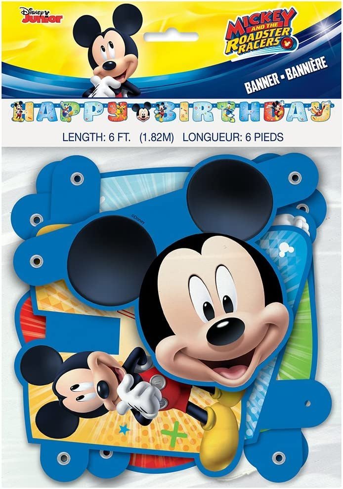 Mickey and the Roadster Racers Large Jointed Banner