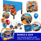 Hot Wheels Birthday Party Supplies Bundle | Hot Wheels Plates | Hot Wheels Napkins | Hot Wheels Decorations | Hot Wheels Balloons | Hot Wheels Tableware