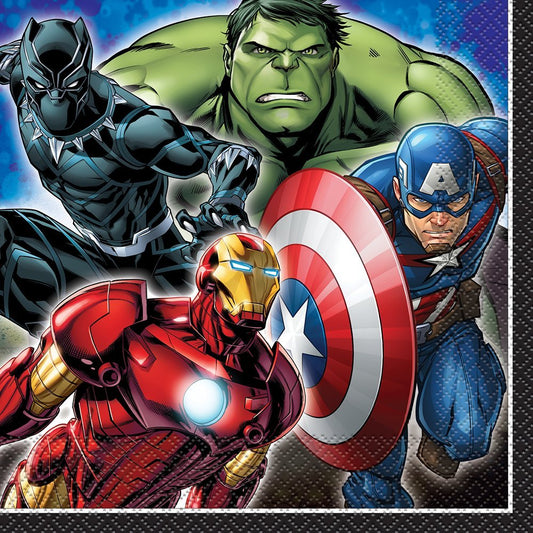 Marvel Avengers Super Hero Luncheon Napkins - 16ct