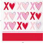 Sparkling Hearts Valentines Party Supplies Bundle | Valentines Plates | Valentines Napkins | Valentines Tableware | Valentines Decorations (Pack for 16) (Pack for 8)
