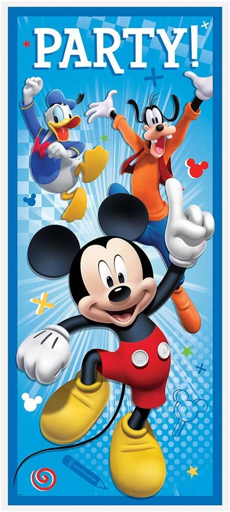 Mickey Mouse Plastic Door Poster - 60" x 27"