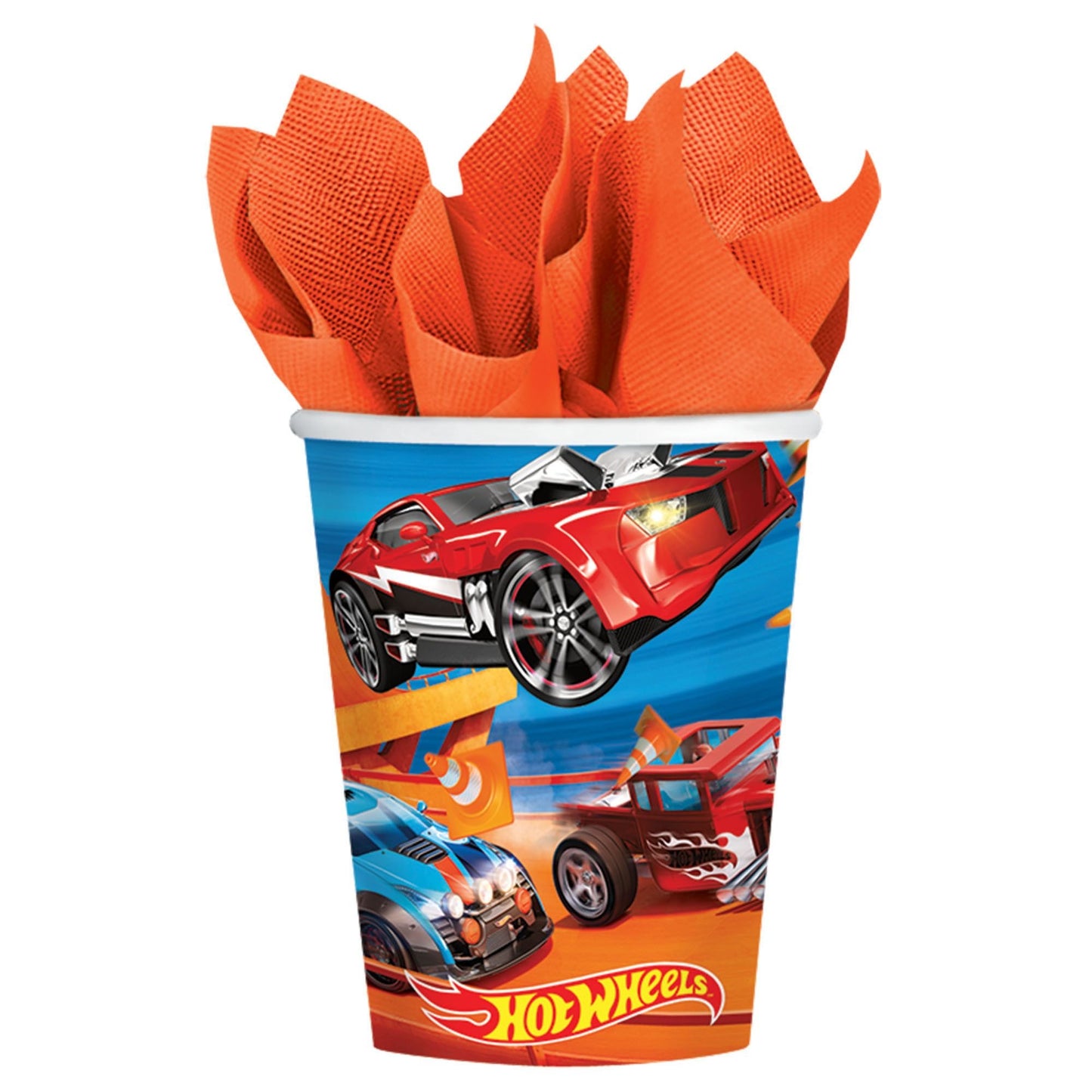 Hot Wheels Wild Racer 9 oz Paper Cups - 8ct