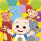 Cocomelon Plastic Loot Bags - 8ct