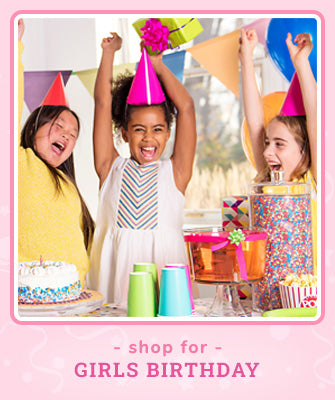 Shop Girls Birthday Party Themes